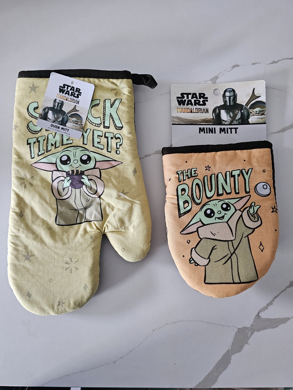 Disney STAR Wars Set Mini Mitt & Oven Mitt NWT